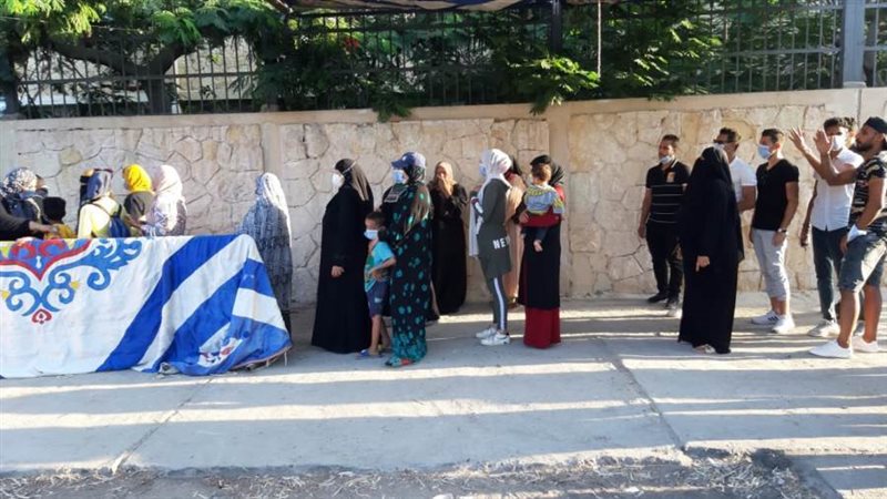 إقبال الناخبين بمراكز