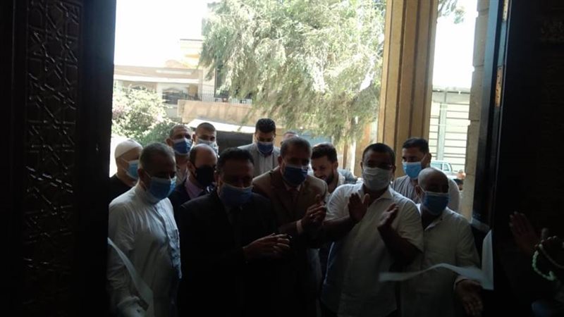 افتتاح مسجد عثمان