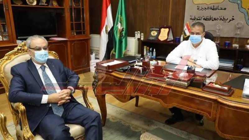 محافظ المنوفية ورئيس