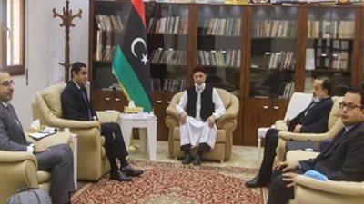 وفد مصري يلتقي عقيلة صلاح ويؤكد أهمية العودة للمسار السياسي وتثبيت وقف إطلاق النار