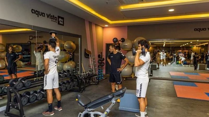 تدريبات شاقة لفراعنة