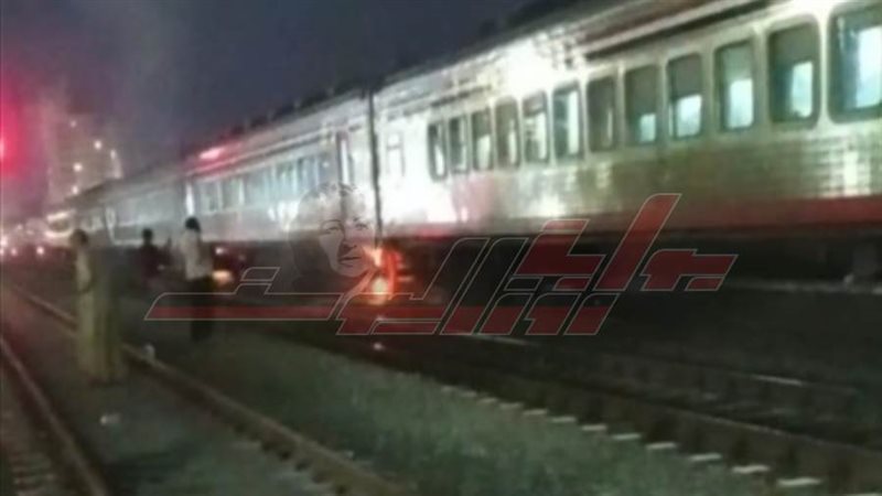 جانب من الحريق