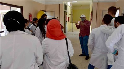 رحلات تعريفية لطلاب كلية الزراعة للتعرف على مراحل تنقية المياه بسوهاج