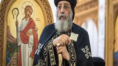 البابا تواضروس الثاني يلقى عظته الأسبوعية من كنيسة العذراء