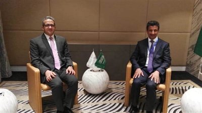 العنانى يلتقى نظيره السعودى 