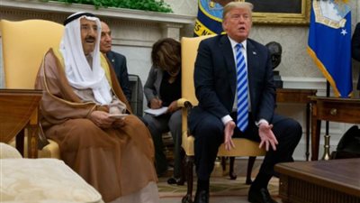  ترامب يمنح أمير الكويت وسام الاستحقاق العسكري برتبة قائد أعلى