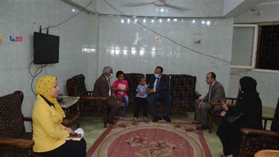 نائب محافظ المنيا يزور مؤسسة البنات