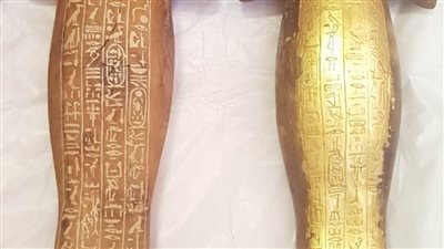 مجموعة آثرية جديدة تصل المتحف المصري الكبير 