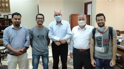 طلاب هندسة حلوان يبتكرون طريقة لبصمة الوجه