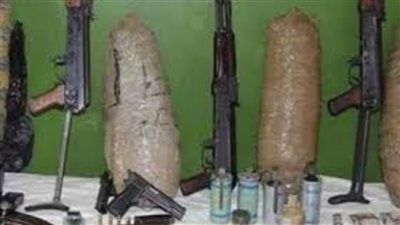 ضبط 4 قطع أسلحة نارية وذخائر بحوزة تشكيل عصابى بالقاهرة
