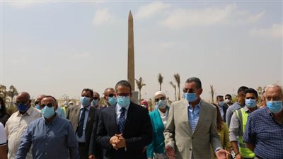 العنانى يتفقد متحف العاصمة الجديدة