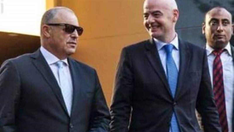 أبوريدة مع انفانتينو