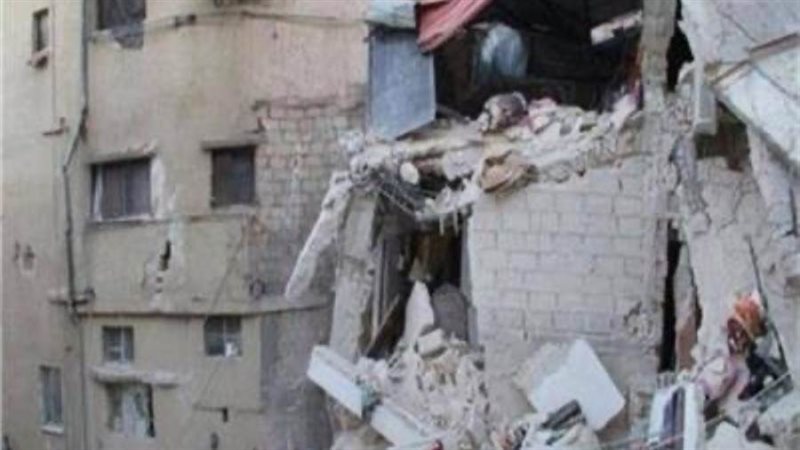 انهيار منزل ارشيفية