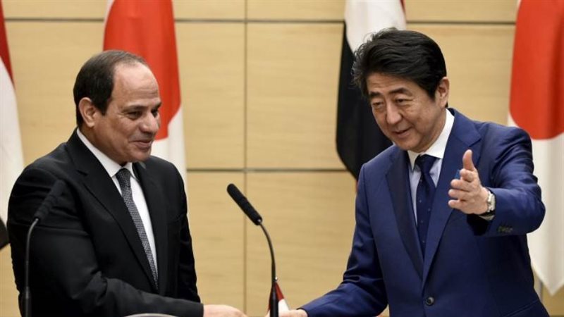 الرئيس السيسي وتشينزو