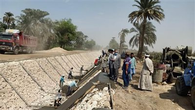 محافظ أسيوط: متابعات مستمرة للمرحلة الأولى من المشروع القومي لتبطين الترع