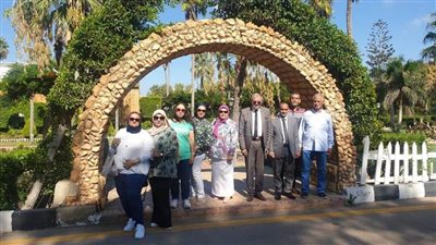 تفاصيل جولة مكتب تنشيط السياحة بحدائق المنتزه بالإسكندرية