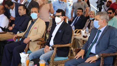 وزير الشباب والرياضة يشهد الاحتفال بيوم السلام العالمي بالإسماعيلية
