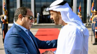 الرئيس السيسي يتلقى اتصالا هاتفيا من ولي عهد أبوظبي