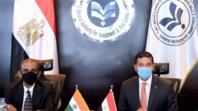 رئيس هيئة الاستثمار يلتقى السفير الهندى لزيادة التعاون الاستثماري بين البلدين