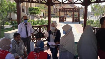 إقبال على المبادرة الرئاسية للأمراض المزمنة بشمال سيناء 