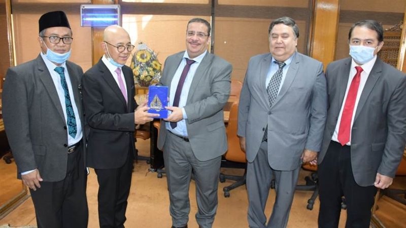 جانب من لقاء رئيس