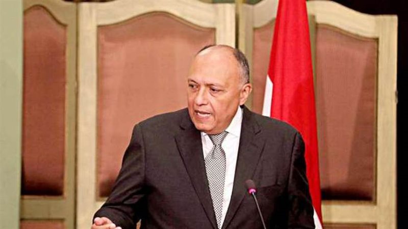 وزير الخارجية سامح