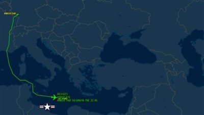 سر الرحلات الغامضة للطائرات الأمريكية بين رامشتاين وبنغازي 