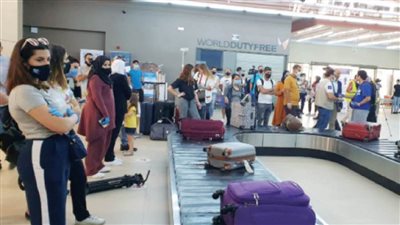 مطار الملك الحسين الدولي بالأردن يستقبل أولى الرحلات الجوية من مصر