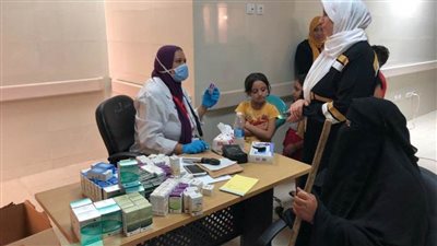 قافلة الأزهر بسيناء توقع الكشف الطبي على ٢٠٠٠ مواطن
