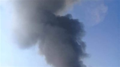 حريق هائل بمصنع على الطريق الزراعي بالبحيرة