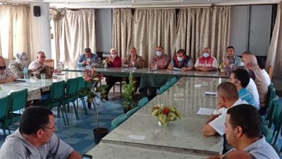 قيادات وزارتي الزراعة والبيئة يتابعون أعمال منظومة جمع وتدوير قش الأرز