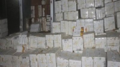 ضبط 30 ألف عبوة سجائر مهربة جمركياً بدمياط