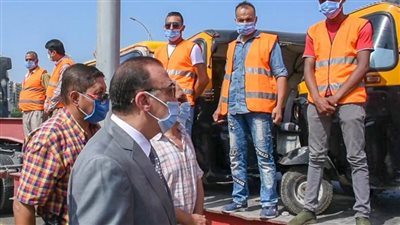 محافظ الإسكندرية يتابع تنفيذ قرارات 