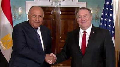 شكري وبومبيو يؤكدان استراتيجية العلاقات بين مصر وأمريكا