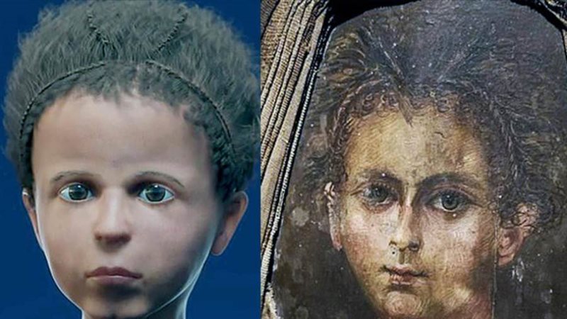 طفل مصري عاش ومات