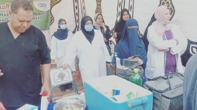 قافلة بيطرية علاجية