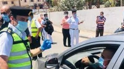 ضبط 1415 سائق نقل جماعي لعدم الالتزام بارتداء الكمامات الواقية
