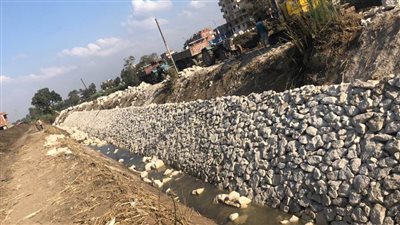 بدء المرحلة الأولى من المشروع القومي لتبطين وتغطية الترع