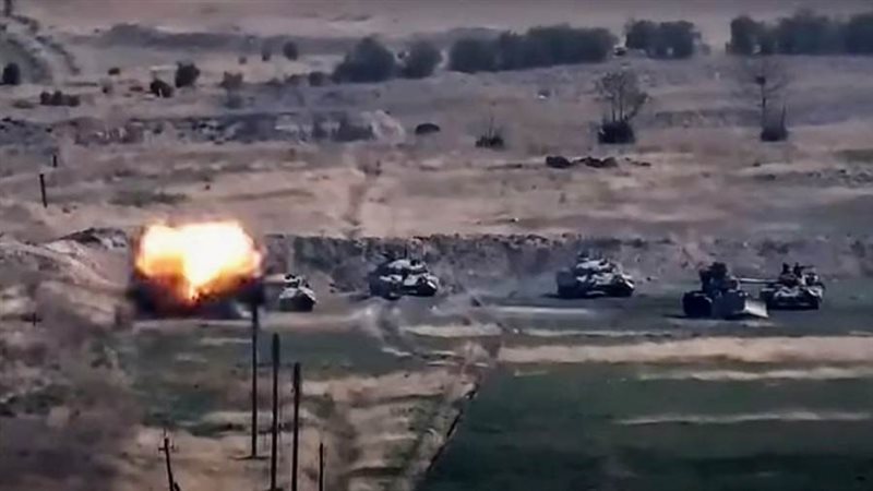 اندلاع حرب بين أرمينيا