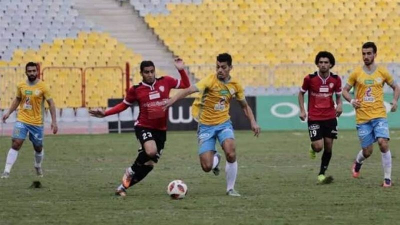 جانب من مباراة الإسماعيلي