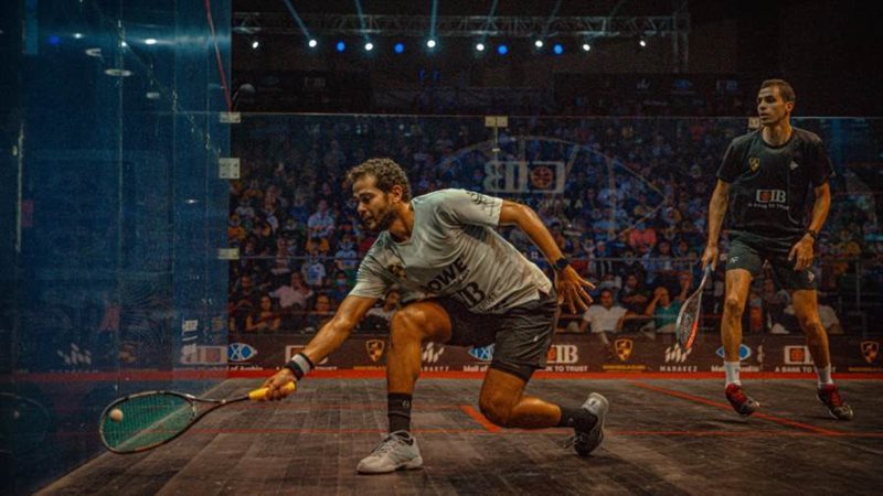 لقطة من المباراة