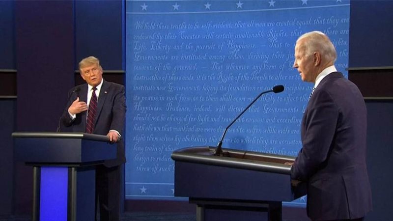 أول مناظرة بين ترامب