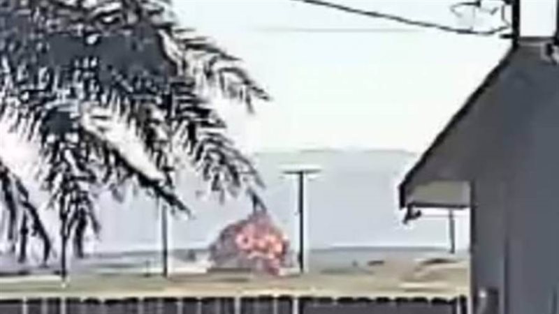 تحطم مقاتلة أف -٣٥