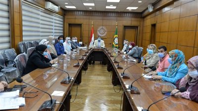 محافظ الدقهلية يلتقي أعضاء لجنة التراث المعماري