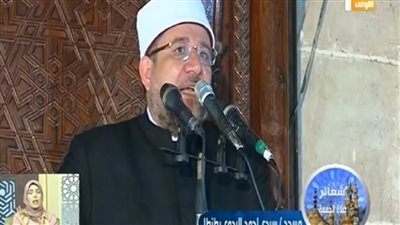 وزير الأوقاف يلقي خطبة الجمعة بالمسجد الأحمدي بطنطا