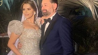 الصور الأولى من زفاف أمير شاهين ومنة جاب الله