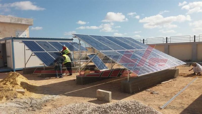 أثناء تركيب محطة