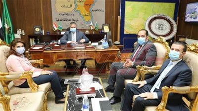 وفد من البرنامج الرئاسى لتأهيل التنفيذيين في ضيافة ”المنوفية”