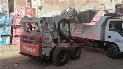 حملات مكبرة للنظافة والتجميل بشارع كفرالشيخ