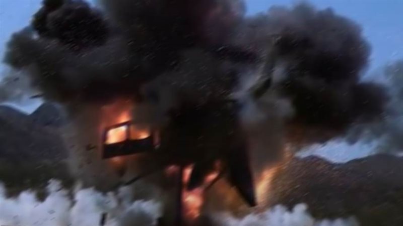 أثار القصف في أذربيجان